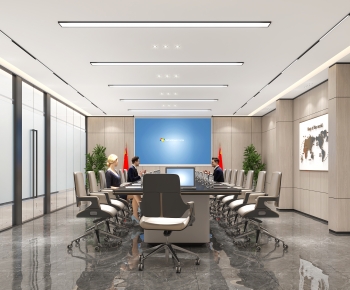 Modern Meeting Room-ID:763889076