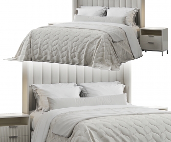 Modern Double Bed-ID:283998016