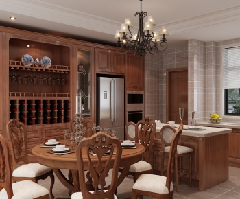 American Style Dining Room-ID:945796976