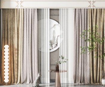 New Chinese Style The Curtain-ID:482440957