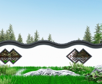 Chinese Style Building Component-ID:596560008
