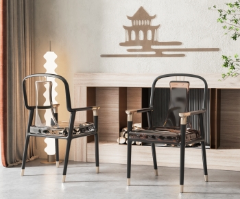 New Chinese Style Single Chair-ID:709259997
