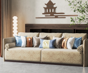 New Chinese Style A Sofa For Two-ID:320301062