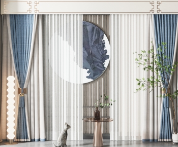New Chinese Style The Curtain-ID:733237038