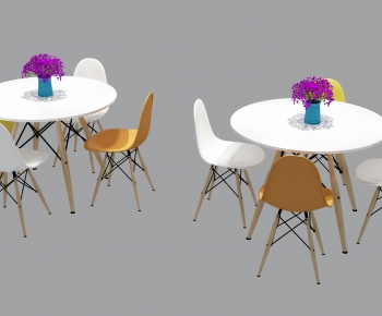 Modern Dining Table And Chairs-ID:353991039