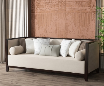 New Chinese Style A Sofa For Two-ID:731597906