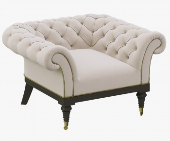 European Style Classical Style Single Sofa-ID:872410066