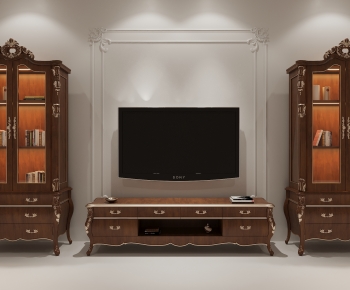 American Style TV Cabinet-ID:855499033