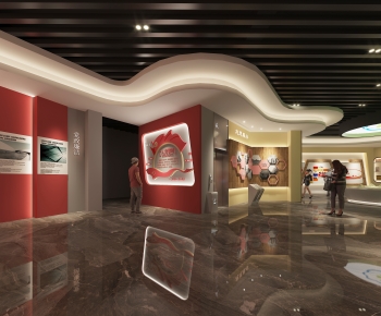 Modern Exhibition Hall-ID:154052025