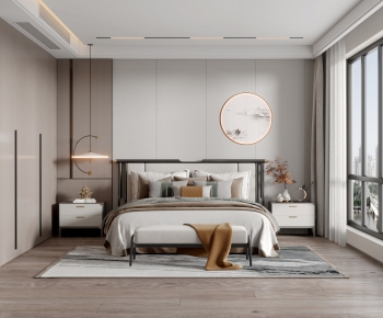 New Chinese Style Bedroom-ID:836781025