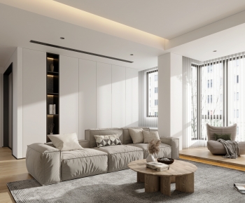Modern A Living Room-ID:686913011