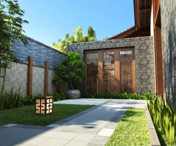 Chinese Style Courtyard/landscape-ID:784980069