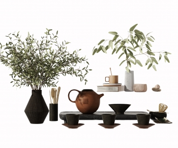 New Chinese Style Tea Set-ID:615601061