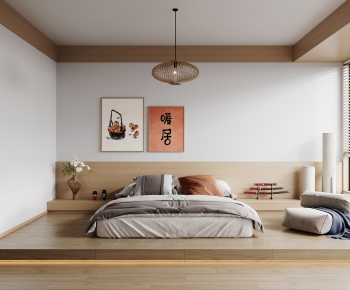 Japanese Style Bedroom-ID:535407071