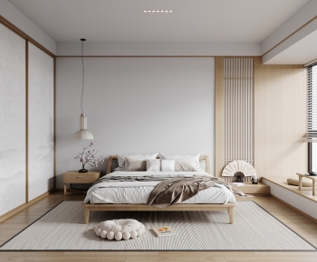 Japanese Style Bedroom-ID:494720943