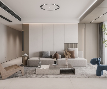 Modern A Living Room-ID:366596943