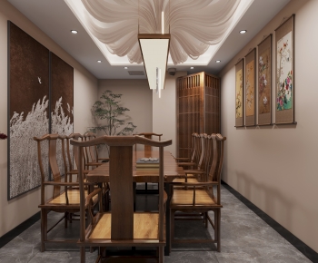 New Chinese Style Meeting Room-ID:671108018