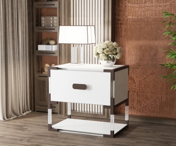 New Chinese Style Bedside Cupboard-ID:798176051