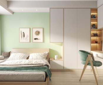 Nordic Style Bedroom-ID:679958111