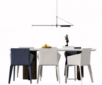 Modern Dining Table And Chairs-ID:605865962