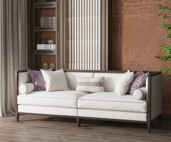 New Chinese Style A Sofa For Two-ID:652390966