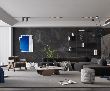 Modern A Living Room-ID:389692075