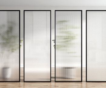 Modern Glass Screen Partition-ID:530213124