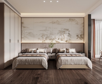 New Chinese Style Guest Room-ID:806437971