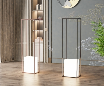 New Chinese Style Floor Lamp-ID:374459982