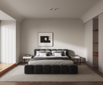Modern Wabi-sabi Style Bedroom-ID:826773886