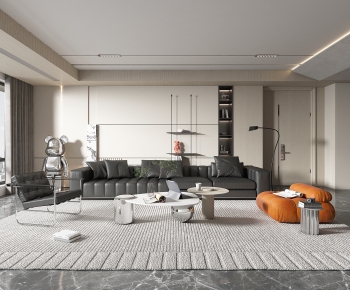 Modern A Living Room-ID:243326903