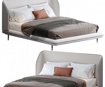 Modern Double Bed-ID:374695064