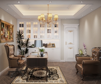 European Style Classical Style Study Space-ID:931822064