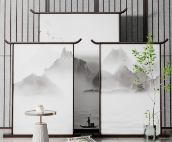 New Chinese Style Partition-ID:487411984
