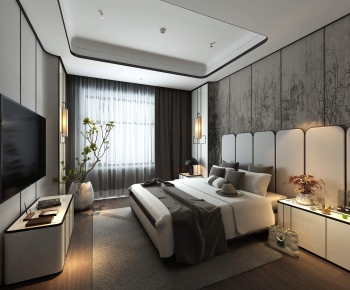 New Chinese Style Guest Room-ID:979048972