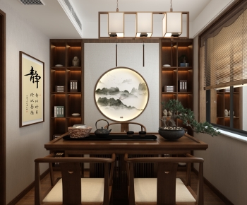 New Chinese Style Tea House-ID:937027937