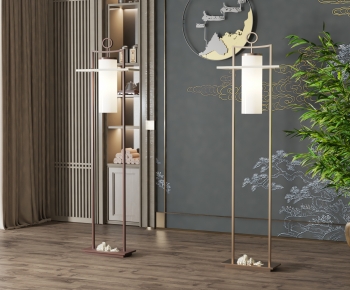 New Chinese Style Floor Lamp-ID:466258056