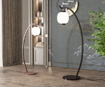 New Chinese Style Floor Lamp-ID:254566912