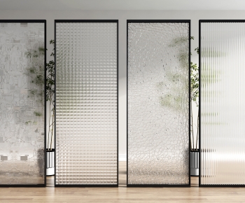 Modern Glass Screen Partition-ID:939904934