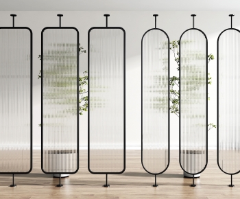Modern Glass Screen Partition-ID:737205981