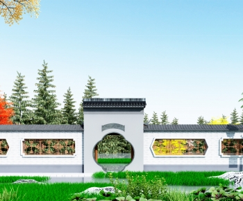 Chinese Style Building Component-ID:979100945