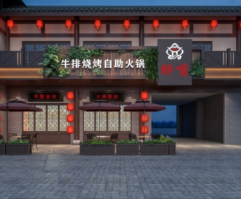 Chinese Style Facade Element-ID:131700078