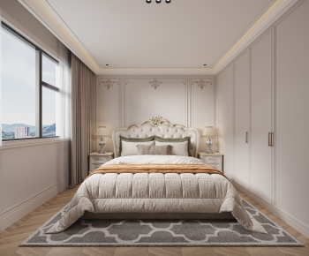 French Style Bedroom-ID:891412977