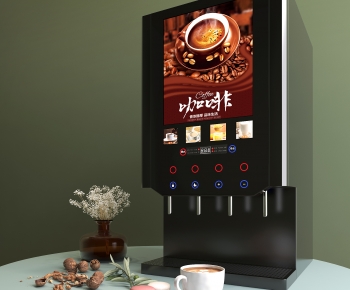 现代自助餐咖啡机-ID:592653041