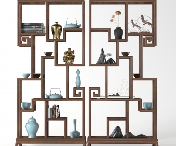New Chinese Style Antique Rack-ID:695831063