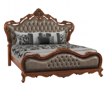 European Style Double Bed-ID:567919022