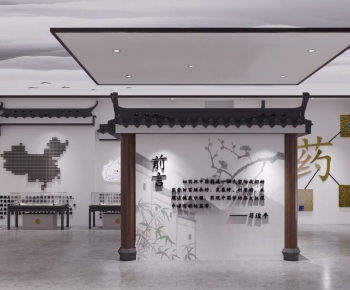 New Chinese Style Exhibition Hall-ID:515733966