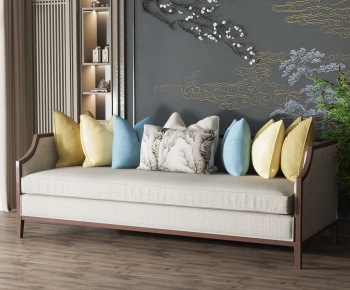 New Chinese Style A Sofa For Two-ID:128786097