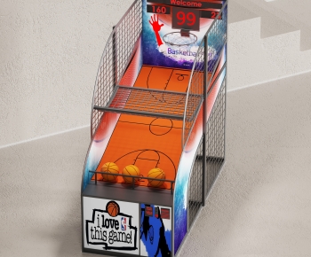 现代电玩投篮机游戏机-ID:345362901