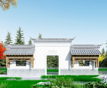Chinese Style Building Component-ID:405761006